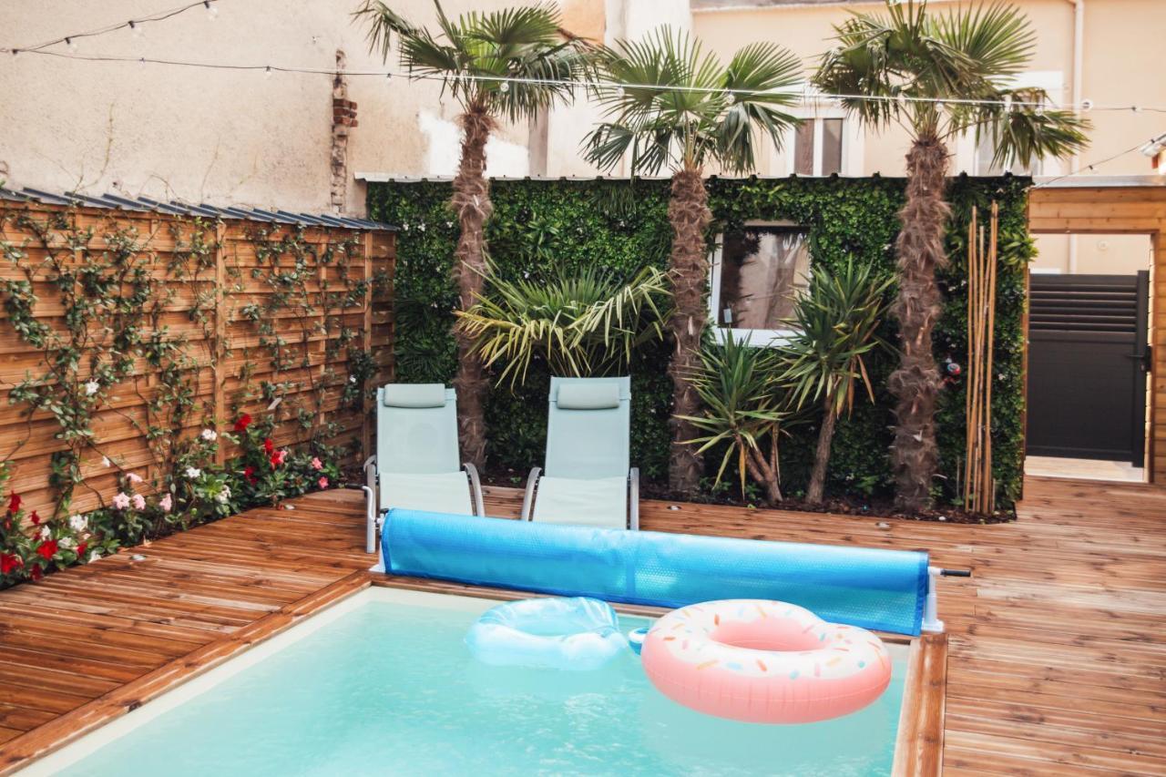 La Suite 176 - Piscine Privee, Spa, Hammam A Reims Kültér fotó