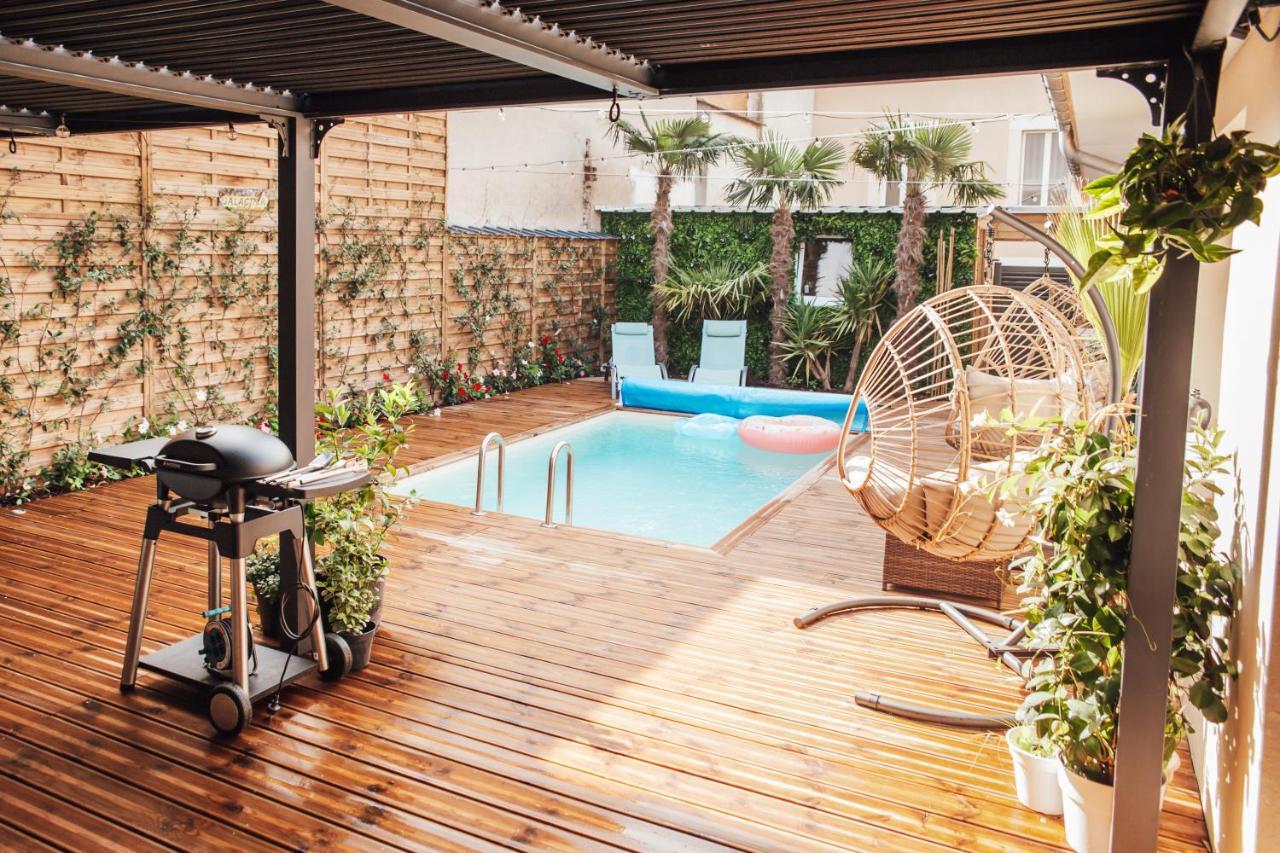 La Suite 176 - Piscine Privee, Spa, Hammam A Reims Kültér fotó